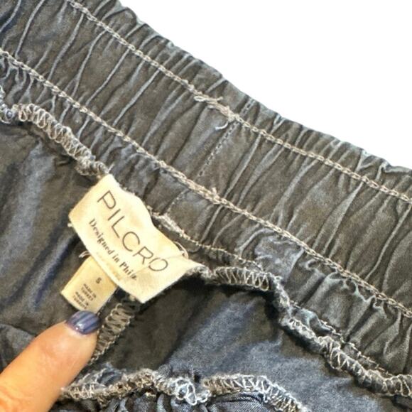 MSRP $148 Pilcro Denim Bungee Wide-Leg Parachute Trousers Size S | SAME DAY SHIP - Picture 8 of 10